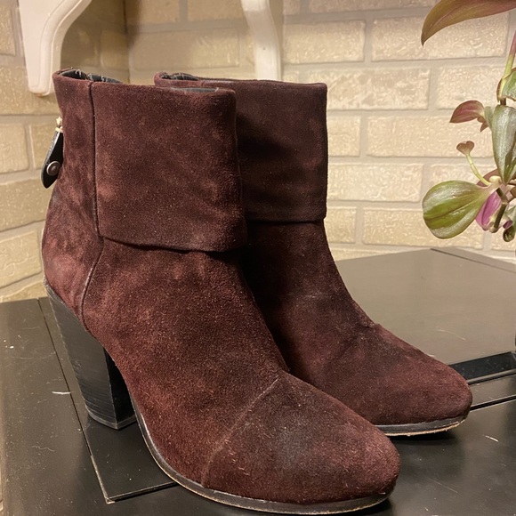 Rag & Bone Newbury Classic Suede Ankle Boots Booties - 8.5 - Picture 9 of 14